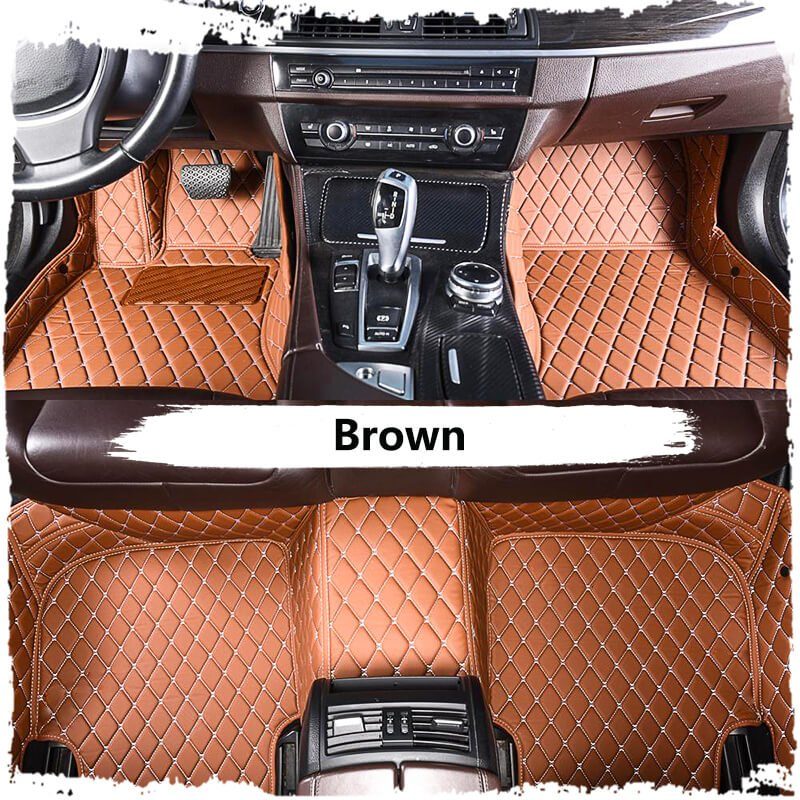 Brown Luxury Custom Car Mats – Witamats